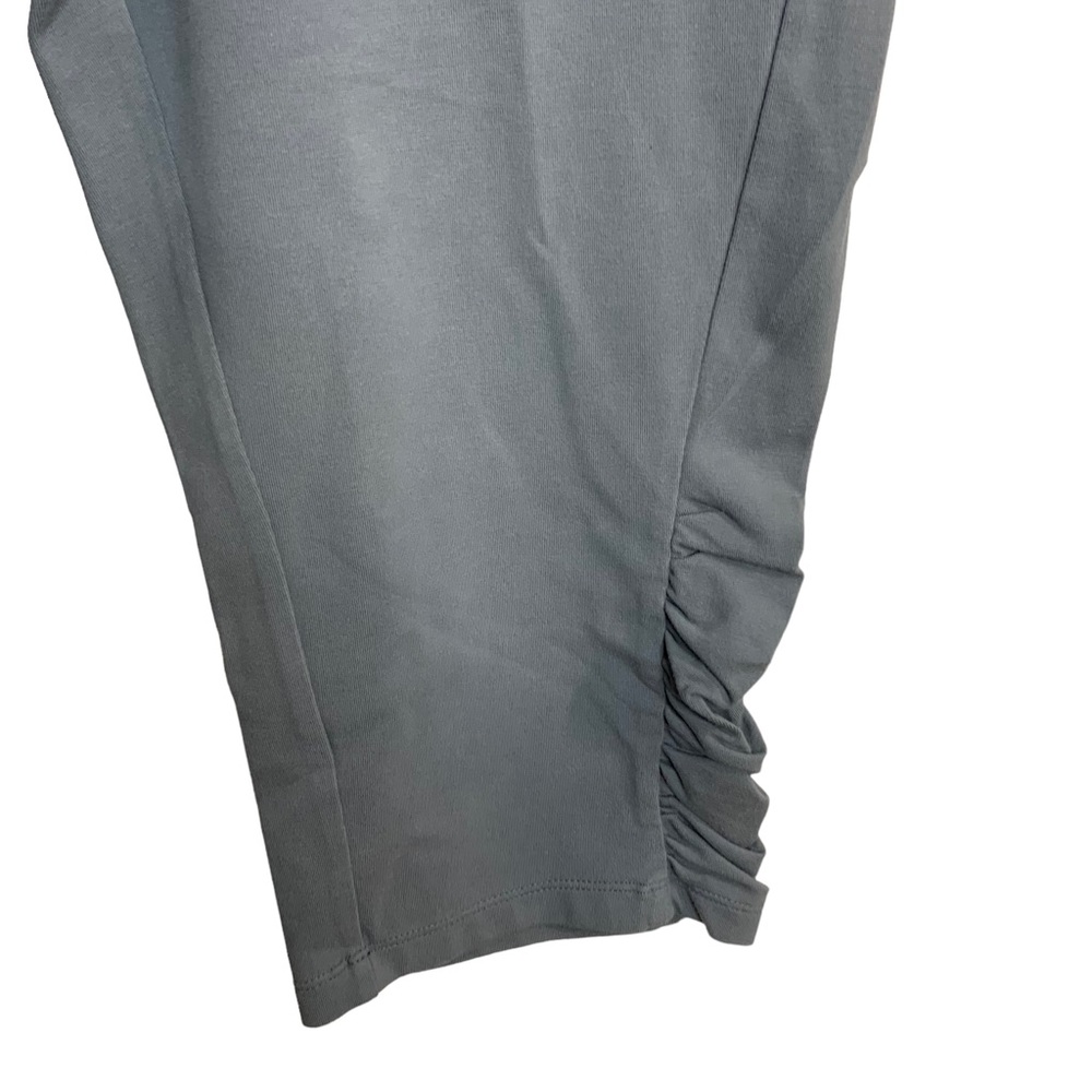 LOGO by Lori Goldstein 3/4 Ruched Calf Leggings Sz 2X - Picture 3 of 5
